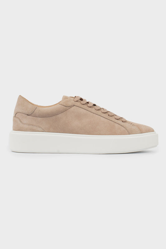 SUEDE TRAINER - BEIGE