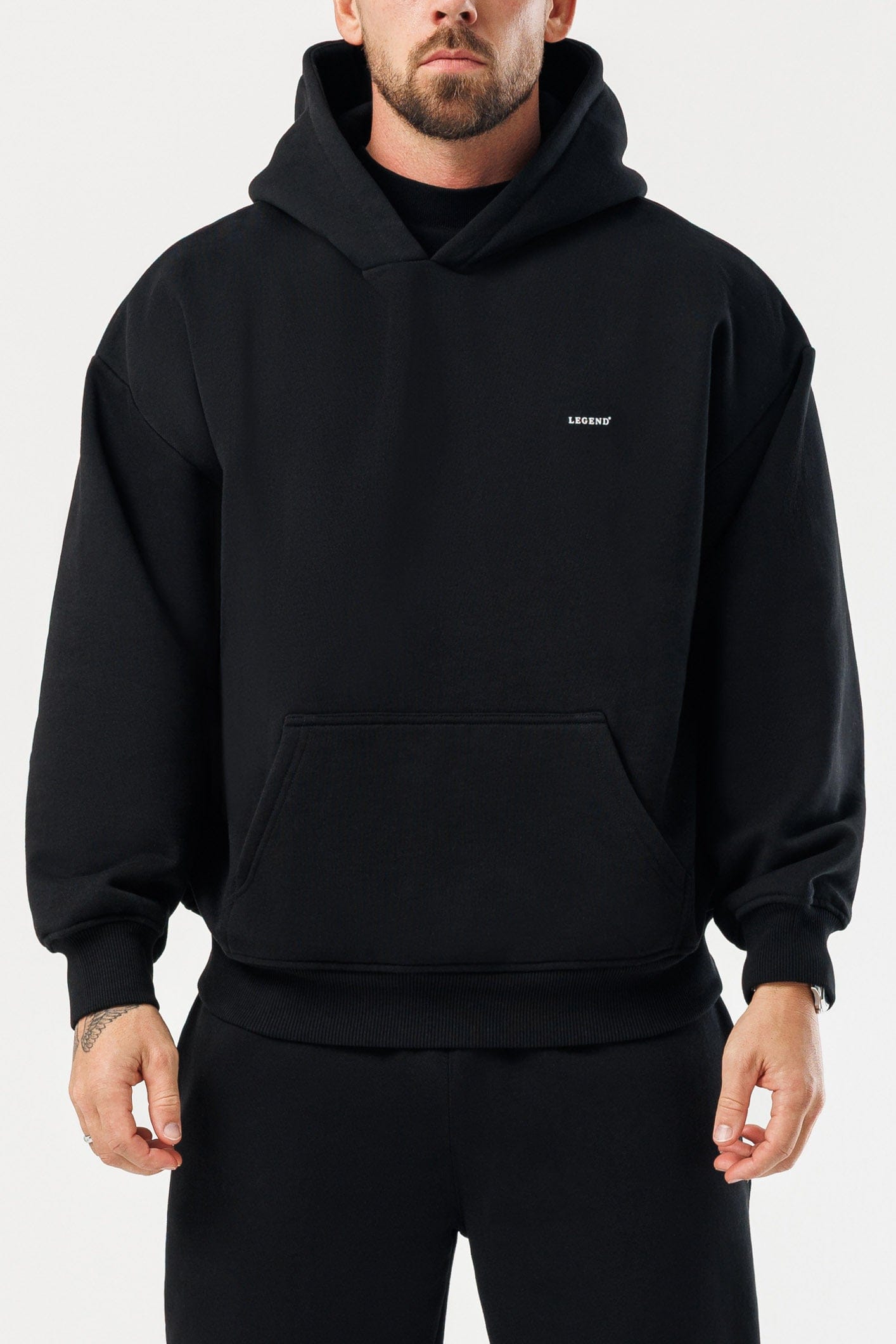 HOODIE - BLACK