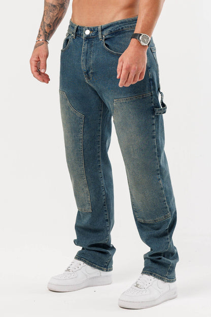 CARPENTER JEANS - WASHED STONE BLUE