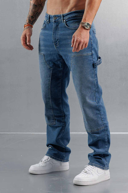 CARPENTER JEANS - MID BLUE