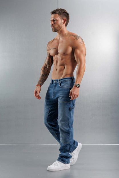 CARPENTER JEANS - MID BLUE