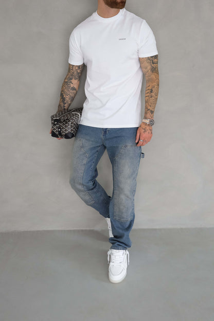 CARPENTER JEANS - WASHED STONE BLUE