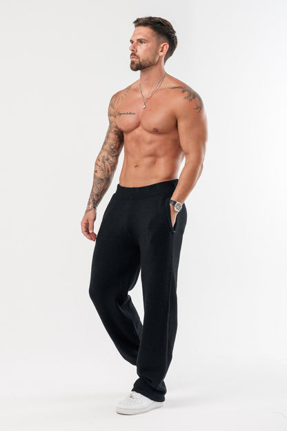 KNIT JOGGER - BLACK