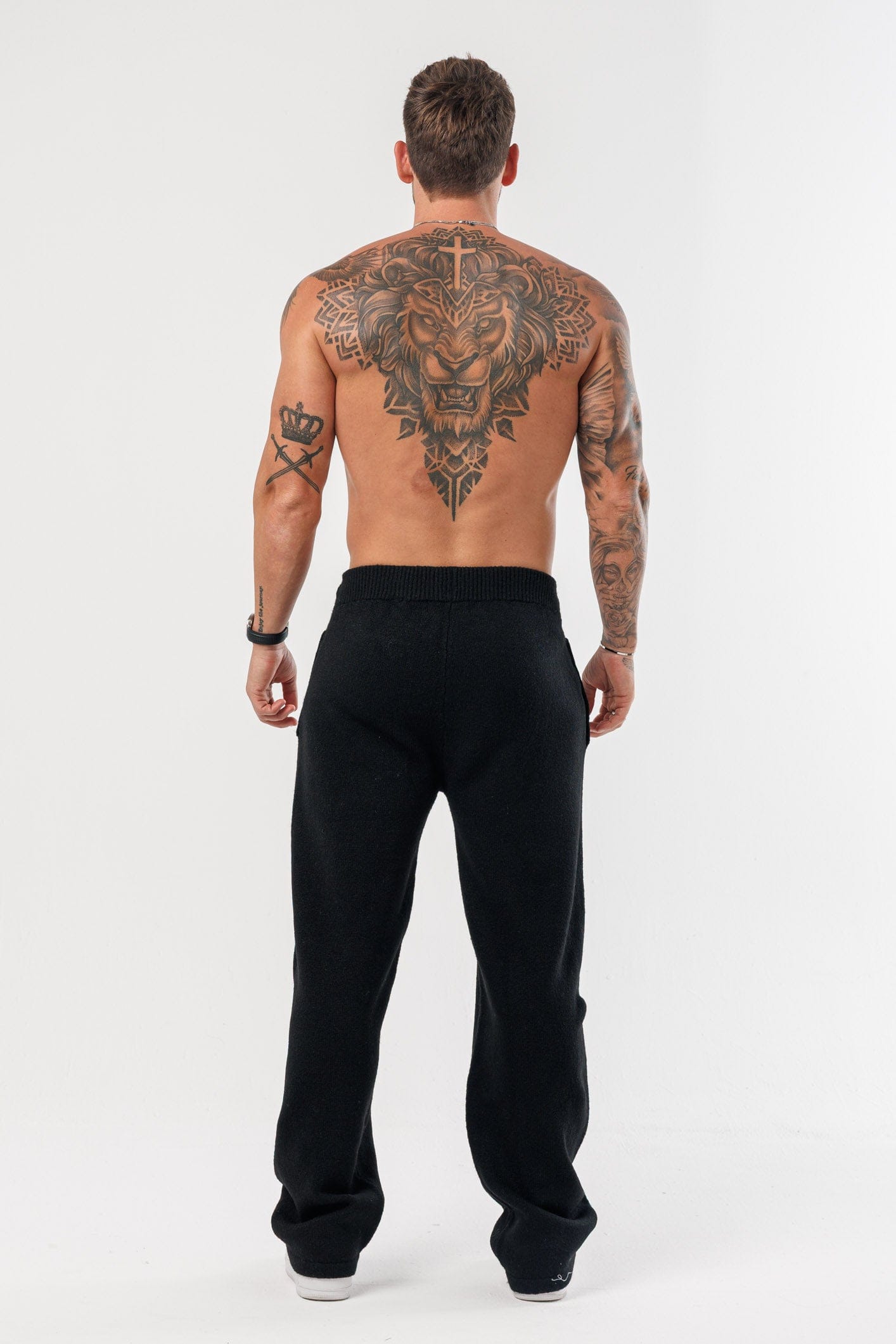 KNIT JOGGER - BLACK