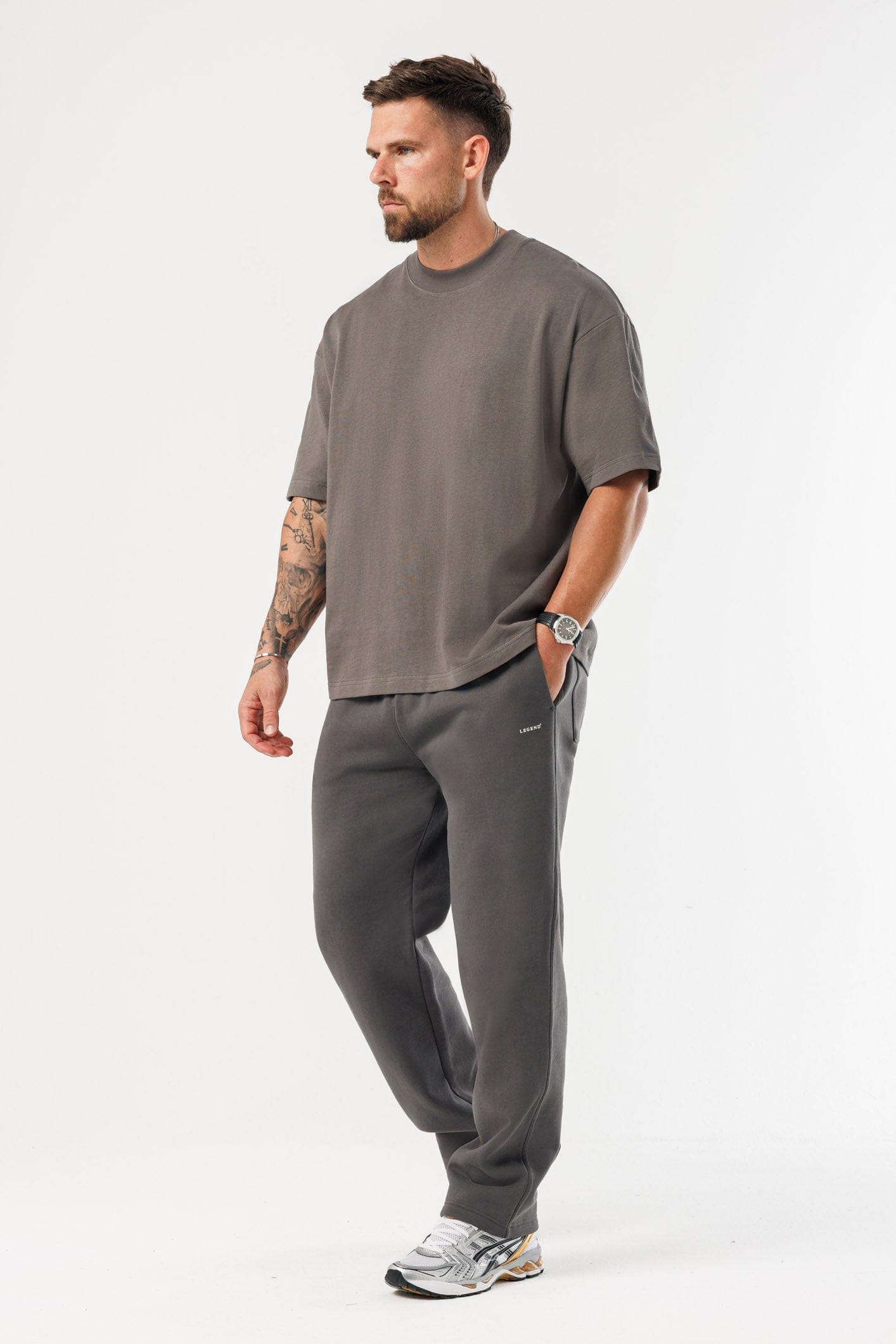 OVERSIZED T-SHIRT - VINTAGE KHAKI