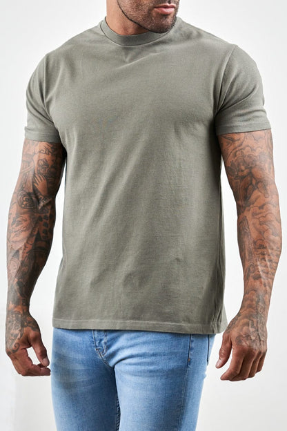 PREMIUM BASICS T-SHIRT (NO LOGO) - CHARCOAL GREY