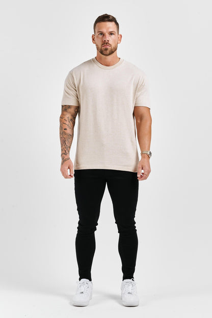 PREMIUM BASICS T-SHIRT (NO LOGO) - FOG