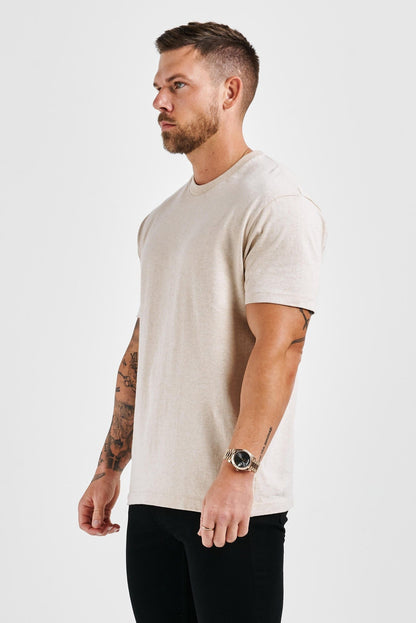 PREMIUM BASICS T-SHIRT (NO LOGO) - FOG